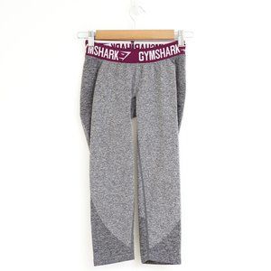 SALE Gymshark Women's Grey Flex Crop Legging S
